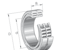 INA SL014852 roller bearings
